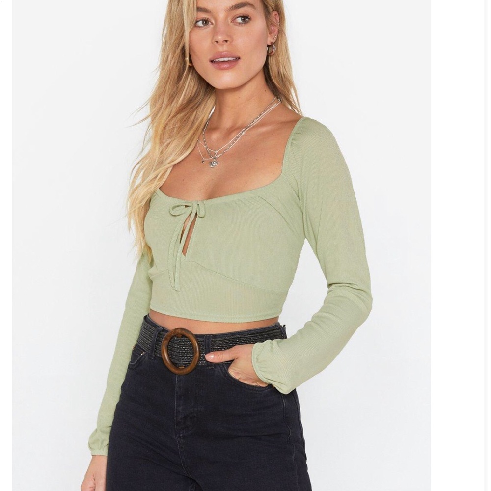 Nasty Gal Long Sleeve Top